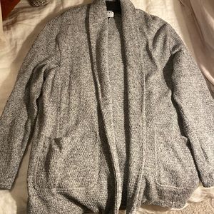 Zara men’s grey cardigan